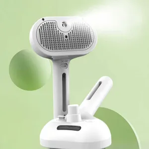 بخاخ معدات للحيوانات الأليفة قابل لإعادة الشحن . Rechargeable Pet Grooming Sprayer Anti-static Massage