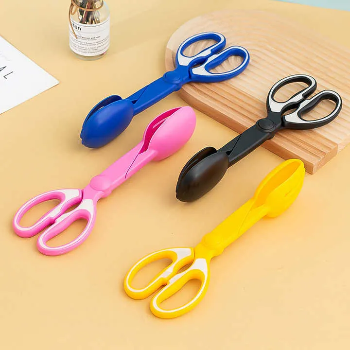 2 Pcs Blue Pet Poop Scooper with Long Handle | Durable Plastic Waste Picker for Dogs & Cats