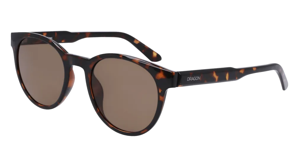 Dragon Koby Sunglasses - Shiny Tort Lumalens Brown