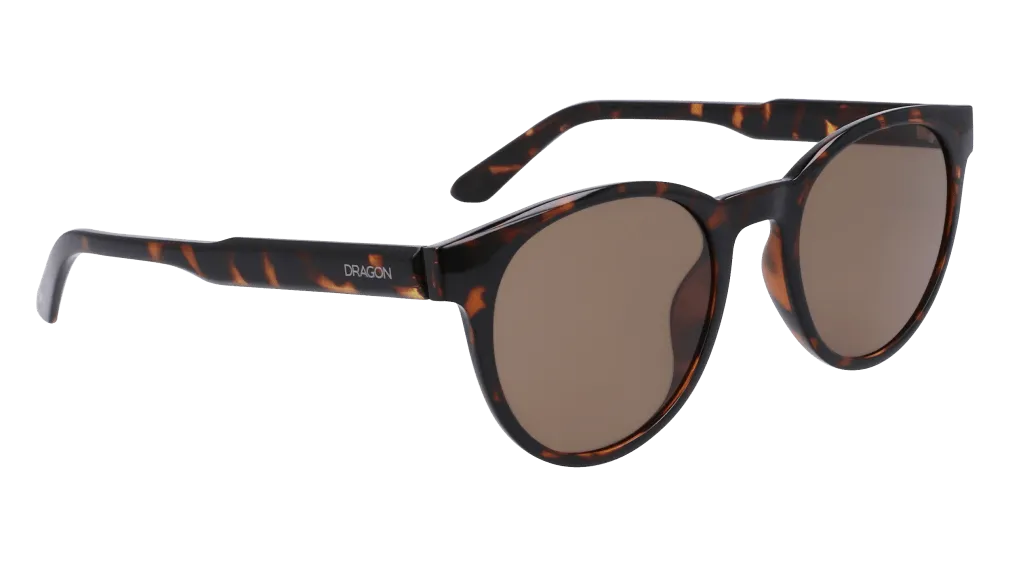 Dragon Koby Sunglasses - Shiny Tort Lumalens Brown