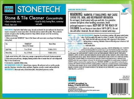 Laticrete Stone & Tile Cleaner (Concentrate)  - StoneTech - 1 Gallon