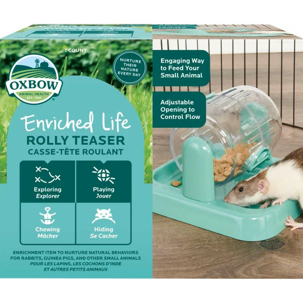 Oxbow Enriched Life Rolly Teaser Toy For Small Animals