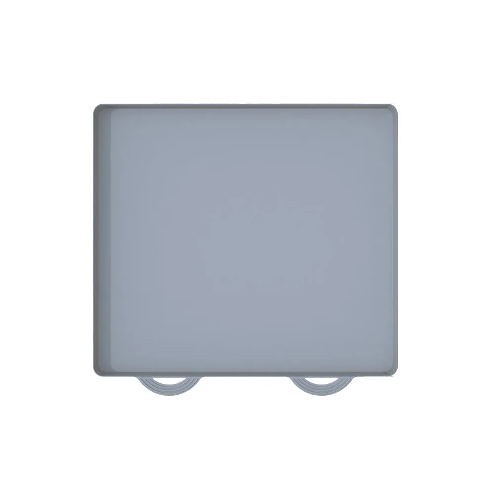 Washer and Dryer Top Protector Silicone Protetive Mat for Washing Machine Dryer Top Gray